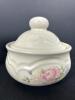 Pfaltzgraff Creamer and Lidded Sugar Bowl in Floral Design - 2