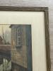 Framed Harbor Scene in Rustic Frame - 22.5x19 - 6