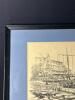 Framed Harbor Scene, Marblehead Harbor, Signed Jas F. Murray - 17"x13" - 3