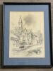 Framed Wall Art of Abbott Hall, Marblehead, MA - 17" x 13"