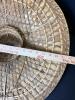 Woven Straw Conical Hat With Chin Strap - 5