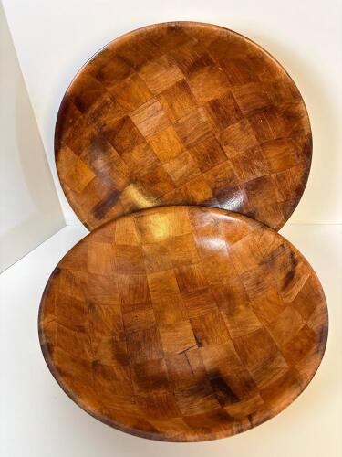 TableCraft Wovenwood Bowls