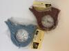 Wooden Bird-Shaped Suet Donut Bird Feeders