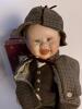 Edwin M. Knowles Little Sherlock Porcelain Doll with Box