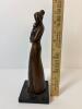 Bronze Modernist Mother and Child Sculpture - 4