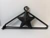 Metal Primitive-Style Wall Hangers with Star Motif