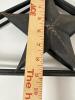 Metal Primitive-Style Wall Hangers with Star Motif - 4