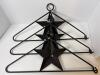 Metal Primitive-Style Wall Hangers with Star Motif - 6