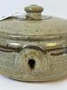 Stoneware Ceramic Bundt-Form Casserole Dish With Lid - 7