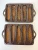 Cast Iron Cornbread Corn Stick Pans