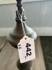 Pair Of Brass And Iron Fireplace Andirons In Traditional Style - 5