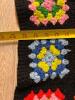 Multicolor Hand-Crocheted Granny Square Afghan Blanket - 4