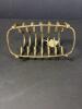 Silver Plated English Toast Rack Holder - 3