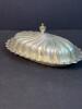 Silver Plated Covered Butter Dish with Glass Insert - 2
