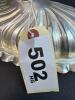 Silver Plated Covered Butter Dish with Glass Insert - 11