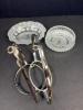 Serving Dishes with One Sterling small fork (12.1g) - 9