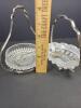 Serving Dishes with One Sterling small fork (12.1g) - 12