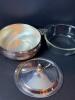 F.B. Rogers Silverplate Covered Serving Dish With Glass Insert - 2