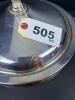 F.B. Rogers Silverplate Covered Serving Dish With Glass Insert - 10