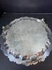 Ornate Silverplate Footed Serving Tray in Rococo Style - 5
