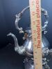 Sheridan Silver Plated Samovar Tea Urn with Stand - 11