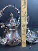 Sheridan Silver Plated Samovar Tea Urn with Stand - 12