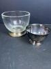 Silver Plate and Glass Bowl Dish Assortment - 4