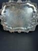 Silver on Copper Coffee Pot with Ornate Tray, Rococo-Style - 2