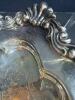 Silver on Copper Coffee Pot with Ornate Tray, Rococo-Style - 5