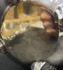 Silver on Copper Coffee Pot with Ornate Tray, Rococo-Style - 15