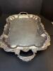 Sheridan Silverplated Serving Tray and Tea Set - 2