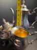 Sheridan Silverplated Serving Tray and Tea Set - 30