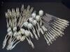 Gorham Sterling Silver Flatware in Ornate Scroll Pattern