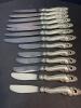 Gorham Sterling Silver Flatware in Ornate Scroll Pattern - 2