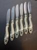 Gorham Sterling Silver Flatware in Ornate Scroll Pattern - 4