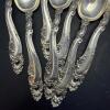 Gorham Sterling Silver Flatware in Ornate Scroll Pattern - 14
