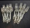 Gorham Sterling Silver Flatware in Ornate Scroll Pattern - 17