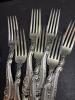 Gorham Sterling Silver Flatware in Ornate Scroll Pattern - 21