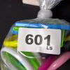 Colorful Retro-Style Plastic Bangles and Neon Earrings - 10