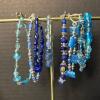 Assorted Blue Glass Beaded Costume Jewelry - 5