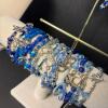 Assorted Blue Glass Beaded Costume Jewelry - 8