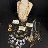 Assorted Costume Jewelry Necklaces and Earrings