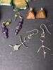 Handmade and Costume Jewelry Lot, Beaded, Metal, Stone - 2