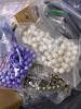 Costume Jewelry Lot with Beads, Necklaces & Accessories - 2