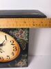 Hand-Painted Floral Wall Clock in Folk Art Style - 3