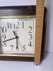Sunbeam Square Wood Quartz Wall Clock - 2
