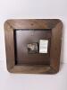 Sunbeam Square Wood Quartz Wall Clock - 4