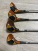 Genuine Ram Citation Persimmon Wood Golf Clubs - 4