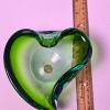 Green Murano-Style Art Glass Bowl - 3
