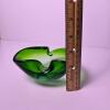 Green Murano-Style Art Glass Bowl - 7
